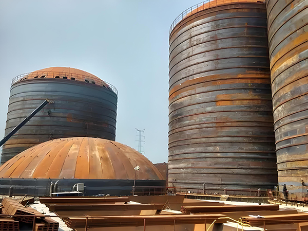 藤县焦粉钢板仓